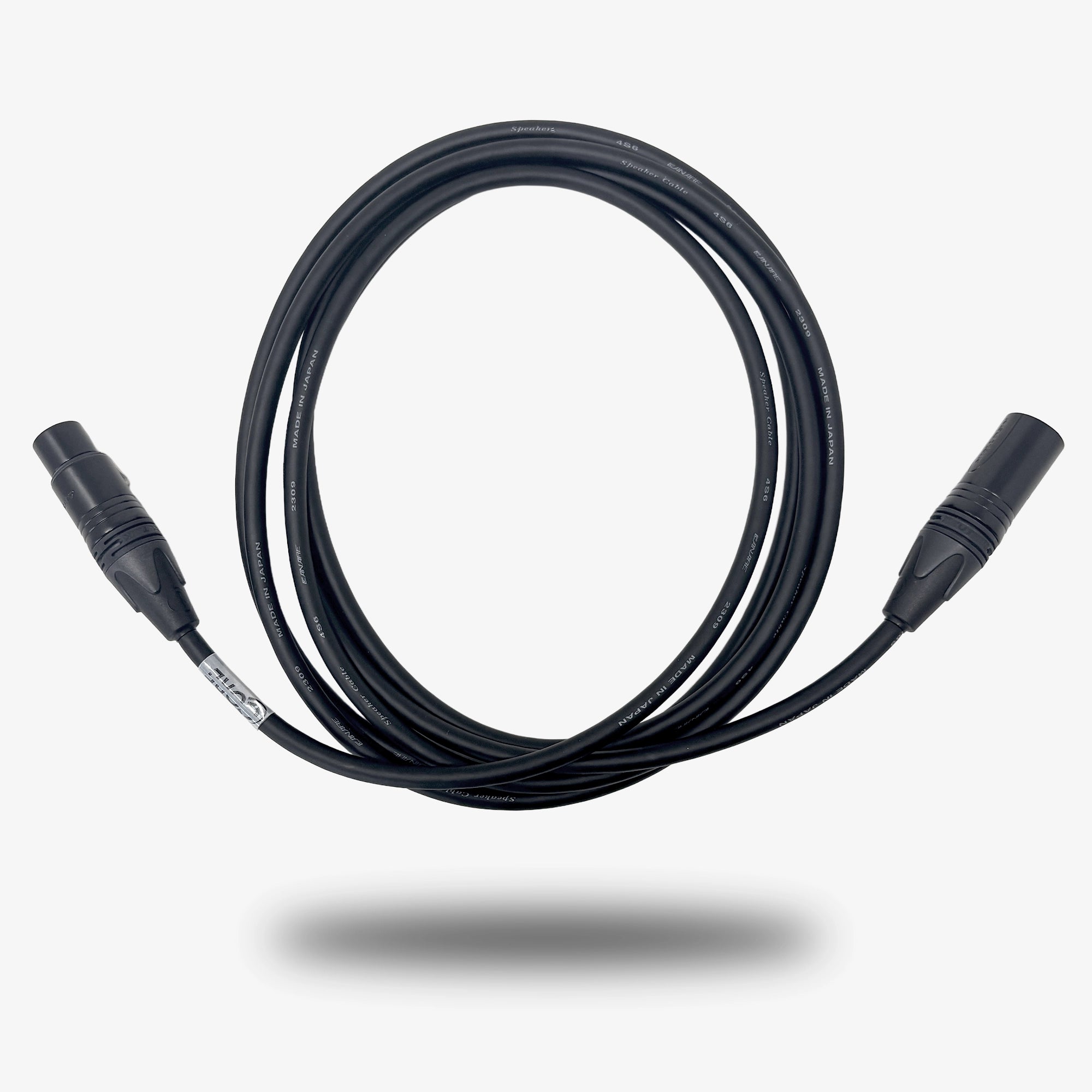 XLR 4-pin Cable; 10'