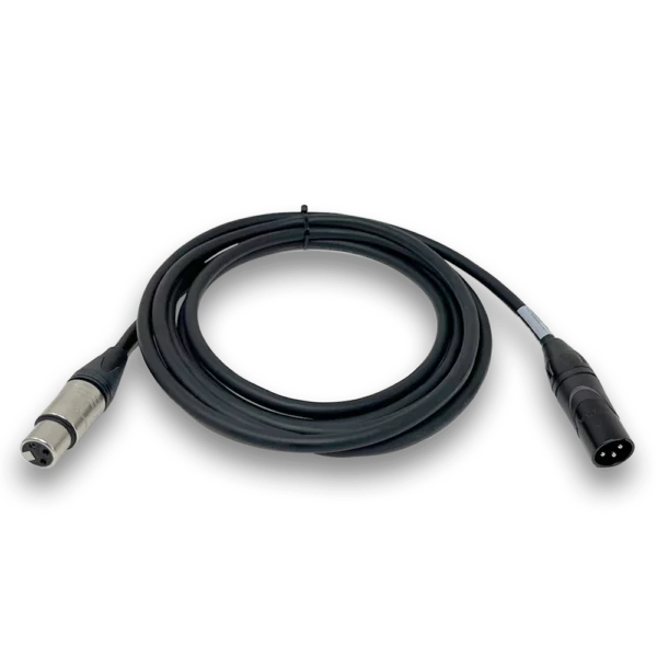 XLR 3-pin Cable; 10'