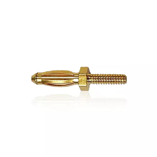 Replacement threaded gold mount pins