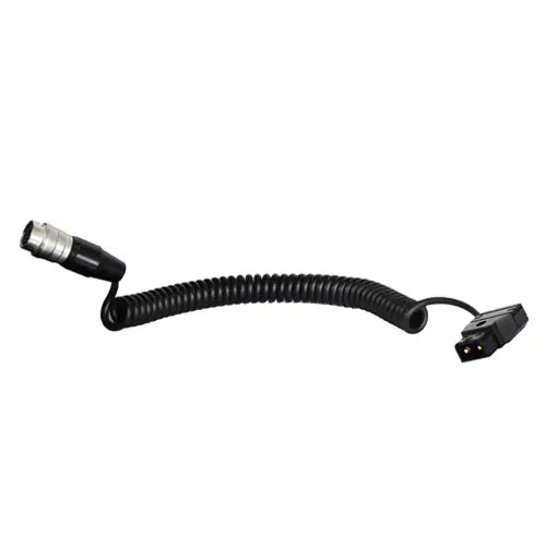 Coiled P-Tap Cable to Canon Servo Zoom